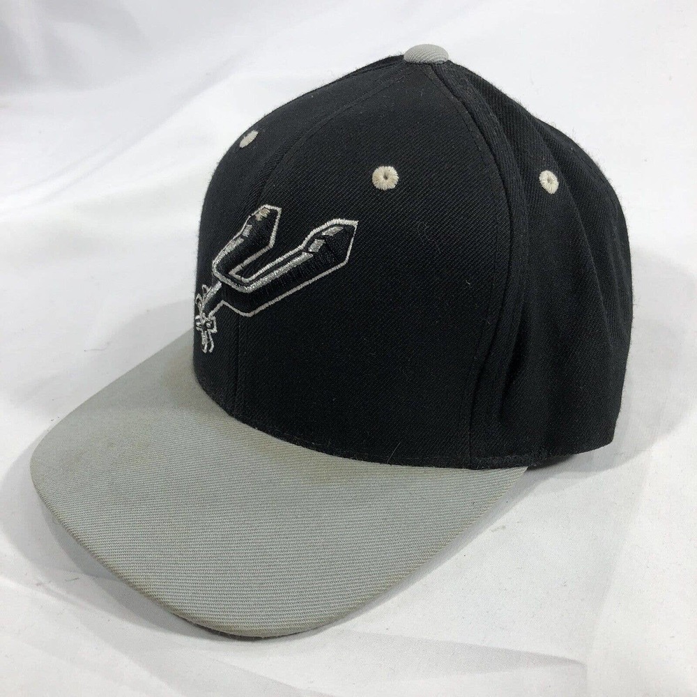 Mitchell & Ness San Antonio Spurs Snapback Hat Hardwood Classics Retro Cap OSFM - Picture 2 of 12